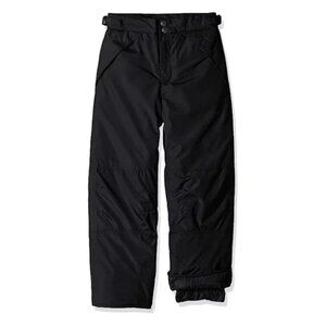 London Fog Boy's Heavyweight Classic Snow Pants: Black - Size 14/16 (NWT)